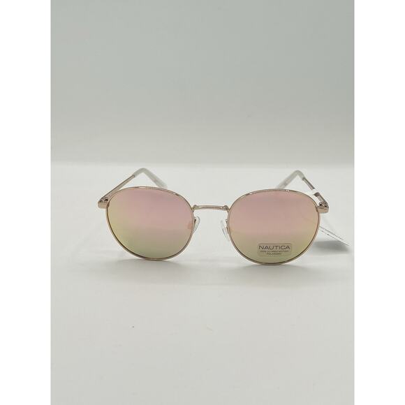 NAUTICA N100SP-770 POLARIZED Sunglasses with Rose Mirror Lenses READ - Picture 1 of 7